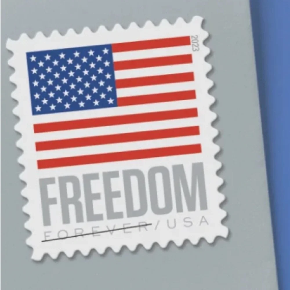Forever Roll 100 Forever U.S Flag Postage